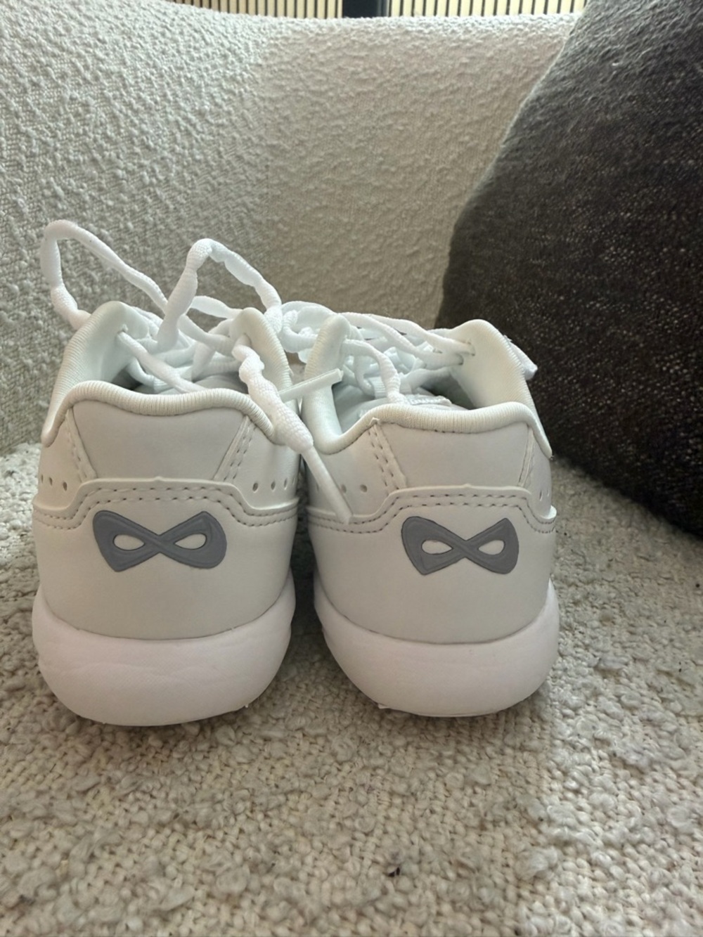 Nfinity Fearless Cheer Shoes White Youth Athletic Sneakers - Picture 4 of 6